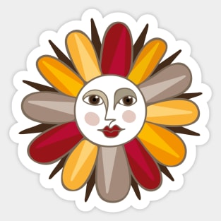 Sun Queen II Sticker